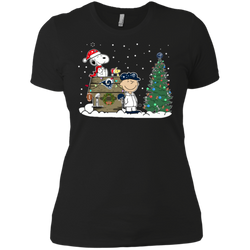 Los Angeles Rams Snoopy The Peanuts Ugly Christmas Sweater  Super Bowl Ladies' Shirt - The White Eagles