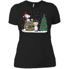 Los Angeles Rams Snoopy The Peanuts Ugly Christmas Sweater  Super Bowl Ladies' Shirt - The White Eagles