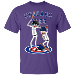 Chicago Cubs Baseball Rick And Morty Cotton T-Shirt - The White Eagles