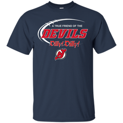 Dilly Dilly A True Friend Of The New Jersey Devils Cotton T-Shirt - The White Eagles