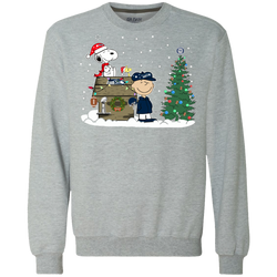Seattle Seahawks Snoopy The Peanuts Ugly Christmas Sweater  Super Bowl Sweatshirt - The White Eagles