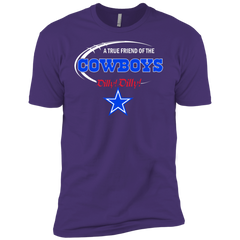 Nfl Dilly Dilly Dallas Cowboys A True Friend Of The Cowboys Men's Sleeve Shirt - The White Eagles