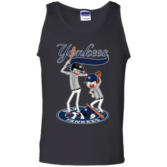 New York Yankees Baseball Rick And Morty Tank Top - The White Eagles