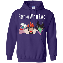 Maleficent Disney Shirt. Resting Witch Face Halloween Shirt Hoodie - The White Eagles