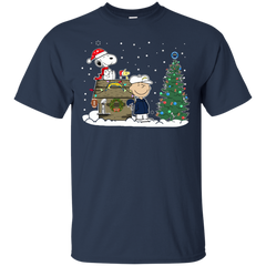 San Diego Chargers Snoopy The Peanuts Ugly Christmas Sweater  Super Bowl Cotton T-Shirt - The White Eagles