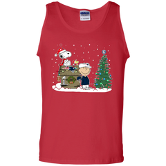 New England Patriots Snoopy The Peanuts Ugly Christmas Sweater  Super Bowl Tank Top - The White Eagles