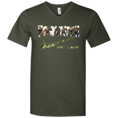 Fortnite Nike Camo Just Play It Shirts Men's V-Neck T-Shirt - The White Eagles