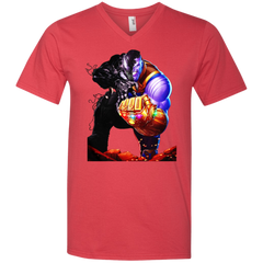 Venom Thanos We Are Venom Men's V-Neck T-Shirt - The White Eagles