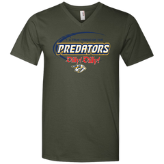 Dilly Dilly A True Friend Of The Nashville Predators Men's V-Neck T-Shirt - The White Eagles