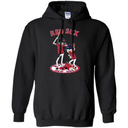 Boston Red Sox Baseball Rick And Morty Hoodie - The White Eagles