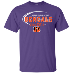 Dilly Dilly Cincinnati Bengals A True Friend Of The Bengals Cotton T-Shirt - The White Eagles