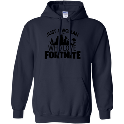 Fortnite Just A Woman Who Loves Fortnite Hoodie - The White Eagles