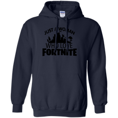 Fortnite Just A Woman Who Loves Fortnite Hoodie - The White Eagles