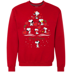 Snoopy Merry Christmas The Peanuts Movie Sweatshirt - The White Eagles