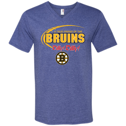 Dilly Dilly A True Friend Of The Boston Bruins Men's V-Neck T-Shirt - The White Eagles