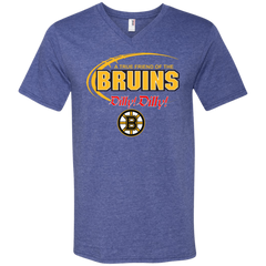 Dilly Dilly A True Friend Of The Boston Bruins Men's V-Neck T-Shirt - The White Eagles
