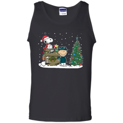 Philadelphia Eagles Snoopy The Peanuts Ugly Christmas Sweater  Super Bowl Tank Top - The White Eagles