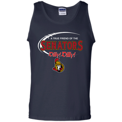 Dilly Dilly A True Friend Of The Ottawa Senators Tank Top - The White Eagles