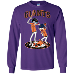 San Francisco Giants Baseball Rick And Morty LS Cotton T-Shirt - The White Eagles