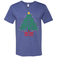 And So This Is And What Have We Done Another Year Over And A New One Just Begun John Lennon War Is Over Men's V-Neck T-Shirt - The White Eagles