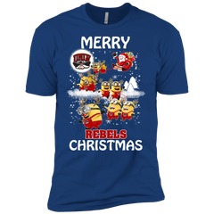 Christmas Sweaters Minions Santa Claus Merry Christmas Men's Sleeve Shirt - The White Eagles
