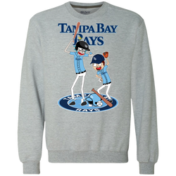 Tampa Bay Rays Baseball Rick And Morty Sweatshirt - The White Eagles