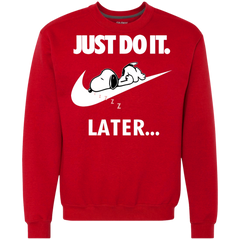 Just Do It The Peanuts Movie Snoopy Nike Logo Sweatshirt - The White Eagles