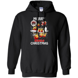 Christmas Sweaters Minions Santa Claus Merry Christmas Hoodie - The White Eagles