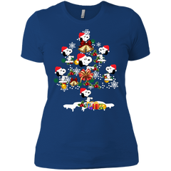 Christmas Is Coming Snoopy The Peanuts Movies Santa Claus Ugly Christmas Sweater Ladies' Shirt - The White Eagles