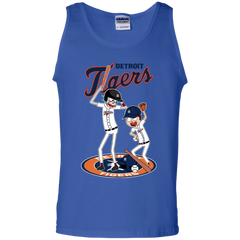 Detroit Tigers Baseball Rick And Morty Tank Top - The White Eagles