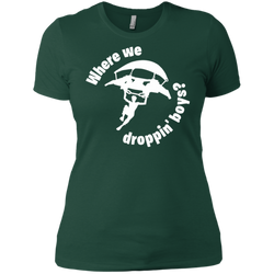 Fortnite Where We Droppin Ladies' Shirt - The White Eagles