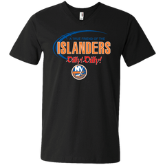 Dilly Dilly A True Friend Of The New York Islanders Men's V-Neck T-Shirt - The White Eagles