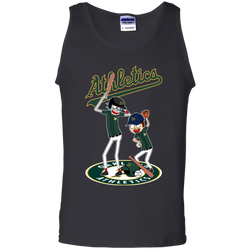 Oakland Athletics Baseball Rick And Morty Tank Top - The White Eagles