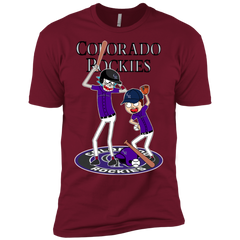 Colorado Rockies Baseball Rick And Morty Men's Sleeve Shirt - The White Eagles