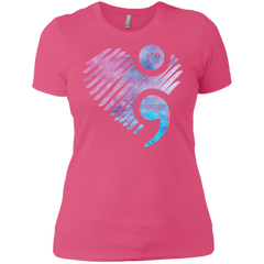 You Matter Don't Let Your Story End Semicolon Shirt Ladies' Shirt - The White Eagles