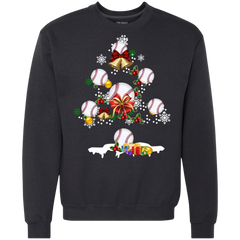 Christmas Is Coming Baseball Santa Claus Ugly Christmas Sweater Sweatshirt - The White Eagles