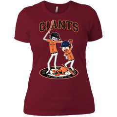 San Francisco Giants Baseball Rick And Morty Ladies' Shirt - The White Eagles