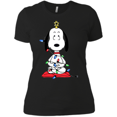 Snoopy Christmas Tree The Peanuts Movie Snoopy Ladies' Shirt - The White Eagles