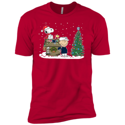New England Patriots Snoopy The Peanuts Ugly Christmas Sweater  Super Bowl Men's Sleeve Shirt - The White Eagles