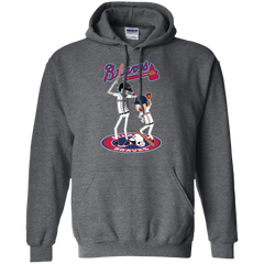 Atlanta Braves Baseball Rick And Morty Hoodie - The White Eagles
