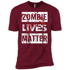 Zombie Lives Matter Tshirt Men's Sleeve Shirt - The White Eagles