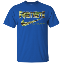 Fortnite Nike Just Play It Camo Cotton T-Shirt - The White Eagles