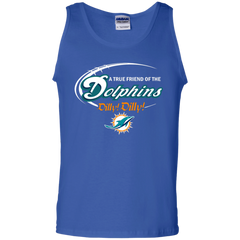 Nfl Dilly Dilly Miami Dolphins A True Friend Of The Dolphins Tank Top - The White Eagles