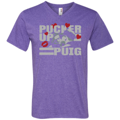 Pucker Up Puig Men's V-Neck T-Shirt - The White Eagles