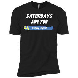 Fortnite Saturdays Are For Victory Royale Men's Sleeve Shirt - The White Eagles