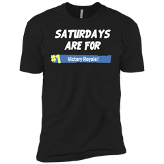 Fortnite Saturdays Are For Victory Royale Men's Sleeve Shirt - The White Eagles
