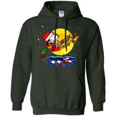 Snoopy Santa Claus Christmas The Peanuts Movie Hoodie - The White Eagles