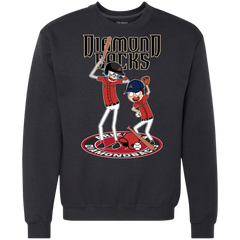 Arizona Diamondbacks Baseball Rick And Morty Sweatshirt - The White Eagles