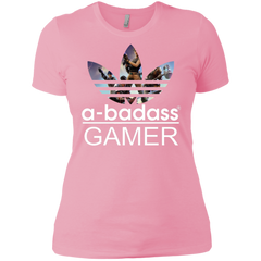 A-badass Gamer Fortnite Adidas Ladies' Shirt - The White Eagles