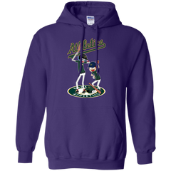 Oakland Athletics Baseball Rick And Morty Hoodie - The White Eagles